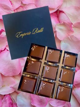 Image for 9pc- Hand-Crafted Sea Salt Caramel Chocolate